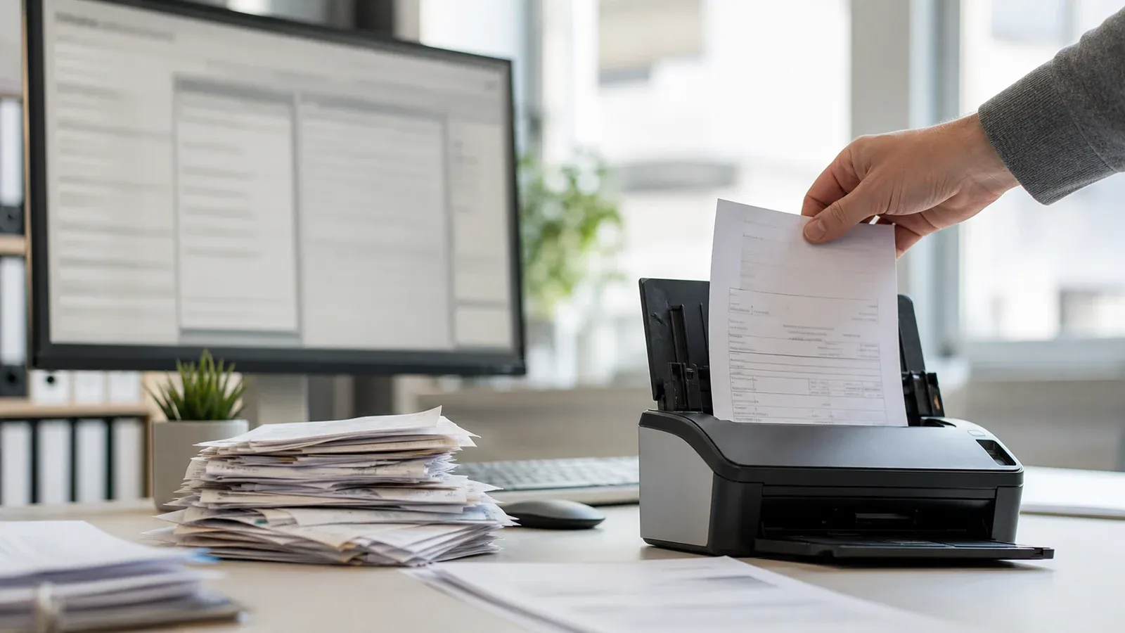 Mitarbeitende prüfen Eingang, Regeln und Freigaben eines automatisierten Prozesses