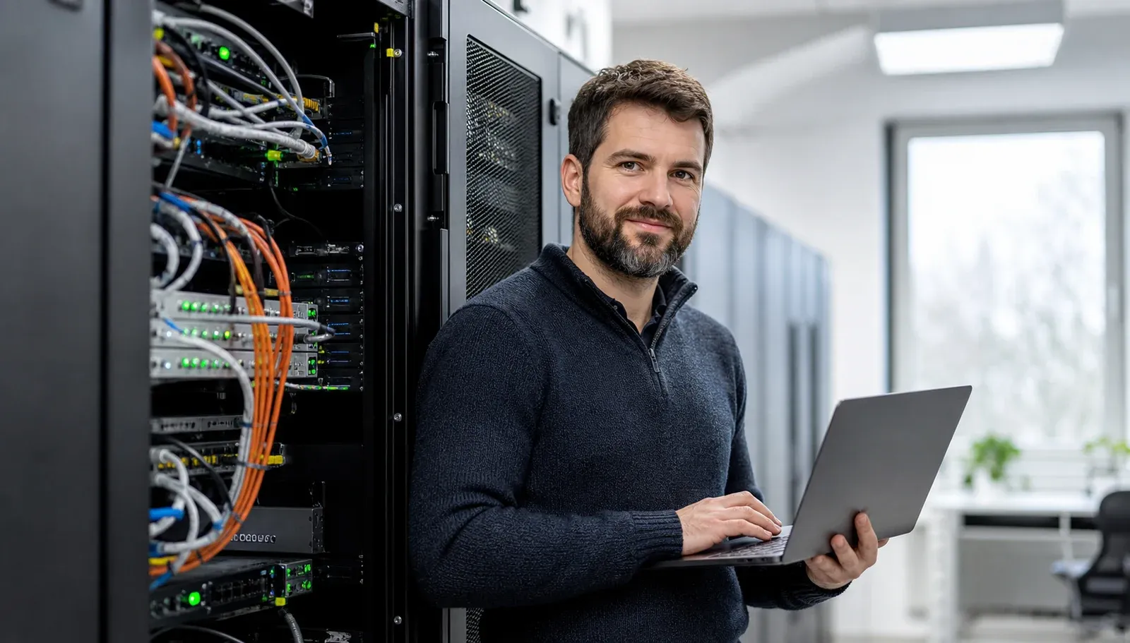 Technischer Betrieb und Überwachung einer lokalen Serverumgebung